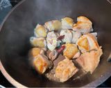 焼肉のタレで簡単！鶏肉と大根の甘辛煮作り方5写真