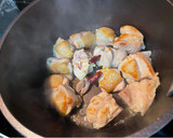 焼肉のタレで簡単！鶏肉と大根の甘辛煮作り方5写真