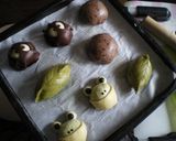可愛い♡「まっくろくろすけメロンパン」♪作り方7写真