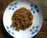 アンチョビとオリーブのパスタ　ふわ卵のせ作り方3写真