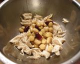 *たっぷりお豆と鶏ササミのサラダ*作り方2写真