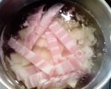 新じゃがのベーコンマヨピザ風♪作り方1写真
