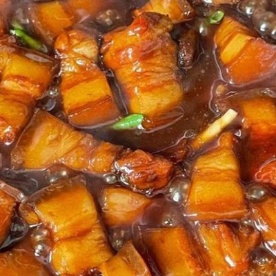 紅焼肉|多結晶氷砂糖で作る豚バラ肉の甘辛煮:工程8