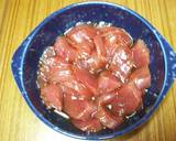トロ風　鉄火丼作り方3写真