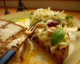 春キャベツとお豆のタルティーヌ作り方3写真