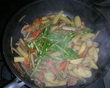 胡麻たっぷり！！おばあちゃんのきんぴら風作り方5写真