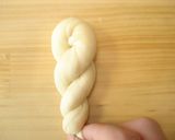 ＊あこ酵母＊基本の生地でねじりパン作り方5写真