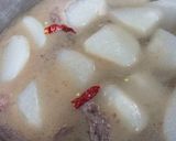 生姜たっぷり肉大根作り方23写真