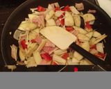 彩り野菜のナポリタン作り方5写真