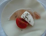 モッツァレラとトマトの包み揚げ作り方2写真