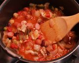 イタリアンポークビーンズカレーライス作り方3写真