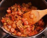 イタリアンポークビーンズカレーライス作り方4写真