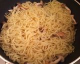 簡単！即行！たらこ焼きそば( 〃艸〃)作り方2写真