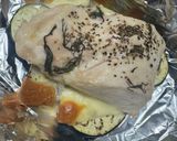 簡単ヘルシー！茄子とむね肉のオーブン焼き作り方7写真
