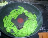 さやえんどうの和風目玉焼き作り方3写真