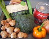 ミートボールと野菜の簡単オーブン焼き作り方1写真