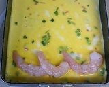 お酒のアテに☆エビだし巻き作り方3写真