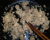 レタスと牛肉のオイスターソース炒め作り方4写真
