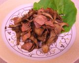 大好き♡舞茸＆ベーコンのバター炒め作り方4写真