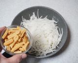 味付け揚げと大根のサッと煮作り方2写真