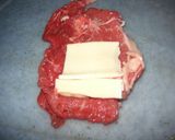 お弁当用・牛肉のチーズ巻きフライ☆冷凍☆作り方1写真