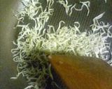 花粉対策！春キャベツとじゃこの青しそ炒め作り方1写真