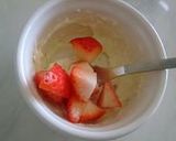 いちごのクリームチーズトースト作り方4写真