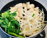 ピリ辛☆ 鶏胸肉の豆乳スープ作り方5写真