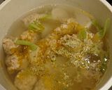 鶏団子とかぶのスープdeラーメン作り方5写真