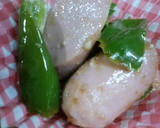 魚肉ソーセージとピーマンのマヨ炒め作り方3写真