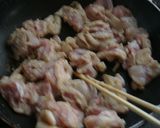 ♪　～白ねぎと鶏モモ肉スタミナ炒め～　♪作り方2写真