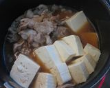 居酒屋風☆肉豆腐作り方3写真