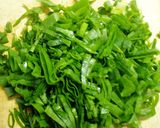 ヘルシー！長ねぎの青いとこだけ卵焼き！作り方1写真