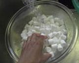 生クリームなしでデコレーションケーキ作り方3写真