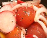 ラディッシュのマリネ風サラダ作り方5写真