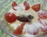 ヘルシー♡トマト入りヨーグルトデザート♬作り方4写真