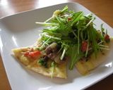 牛肉と野菜たっぷりのピザ作り方6写真