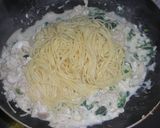 味噌がミソなクリームパスタ作り方4写真