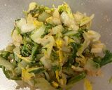 簡単！やみつき！白菜の胡麻和え作り方3写真