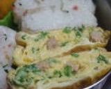 お弁当に♪水菜とツナの卵焼き作り方6写真