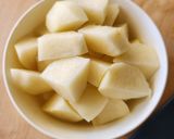 白菜とジャガイモ欧州アンチョビガリバター作り方1写真
