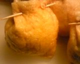 鶏ひき肉と野菜たっぷり♪きんちゃく煮作り方3写真