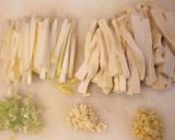 ✿セロリと高野豆腐の中華風塩炒め✿作り方1写真