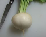 白身白蕪赤酢を添えて作り方2写真
