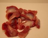 簡単！美味しい砂ずりのポン酢和え作り方1写真