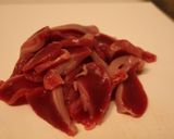 簡単！美味しい砂ずりのポン酢和え作り方2写真