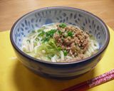 肉味噌うどん作り方3写真