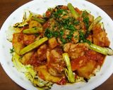 野菜たっぷり鶏のトマト煮込み作り方9写真