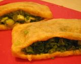 おつまみに！簡単おいし～♪ねぎ味噌油揚げ作り方3写真