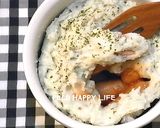 ☆ウィンナーのマッシュ里芋のせ☆作り方5写真